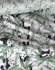 Panda Dreams Single Quilt Cover - Rolling Panda