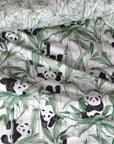 Panda Dreams Cotton Quilt Cover Set - Rolling Panda