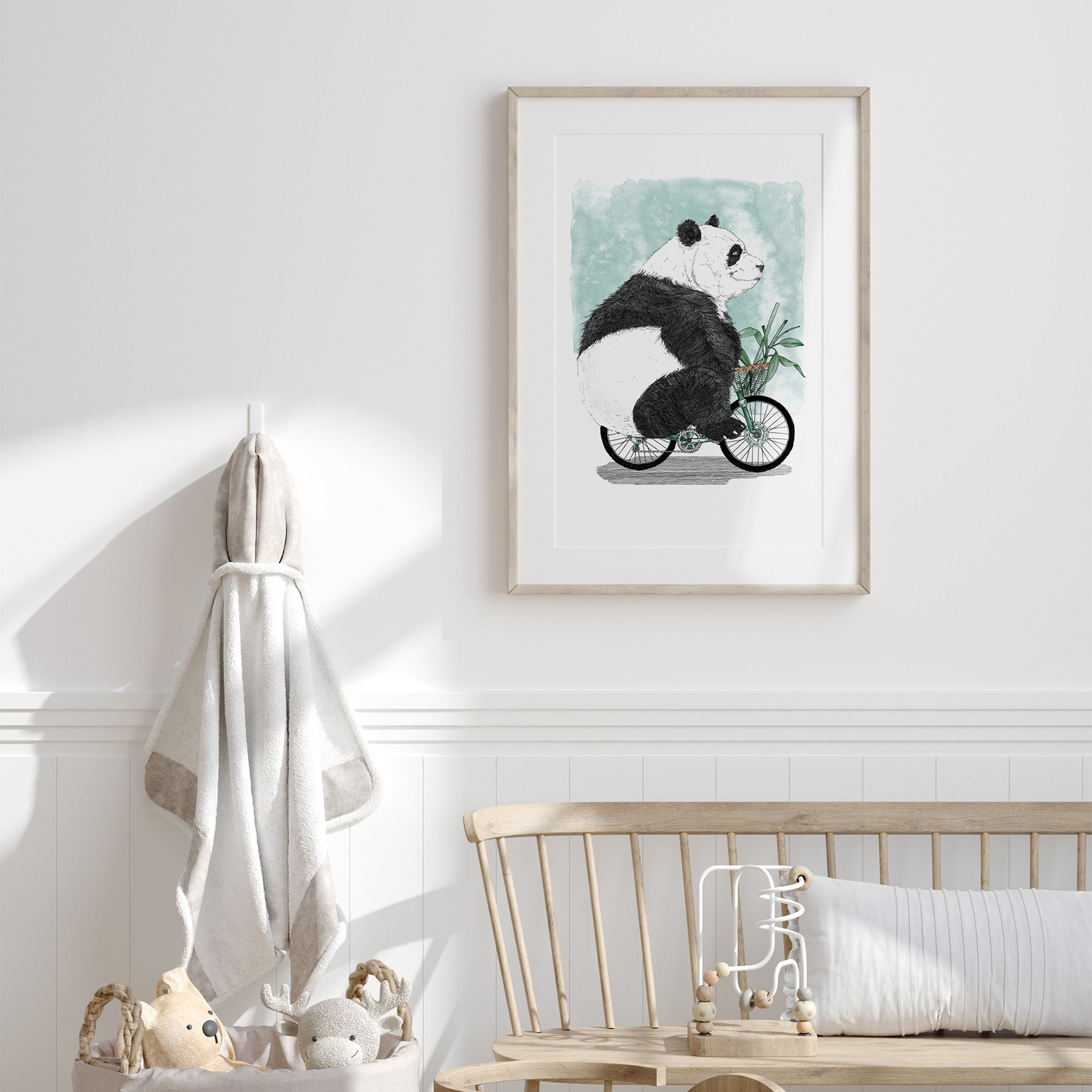 Rolling Panda | Fine Art Print - Rolling Panda