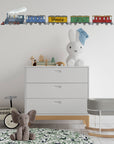 All Aboard Locomotive wall decal set - Rolling Panda