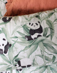 Panda Dreams Cotton Pillowcase - Rolling Panda