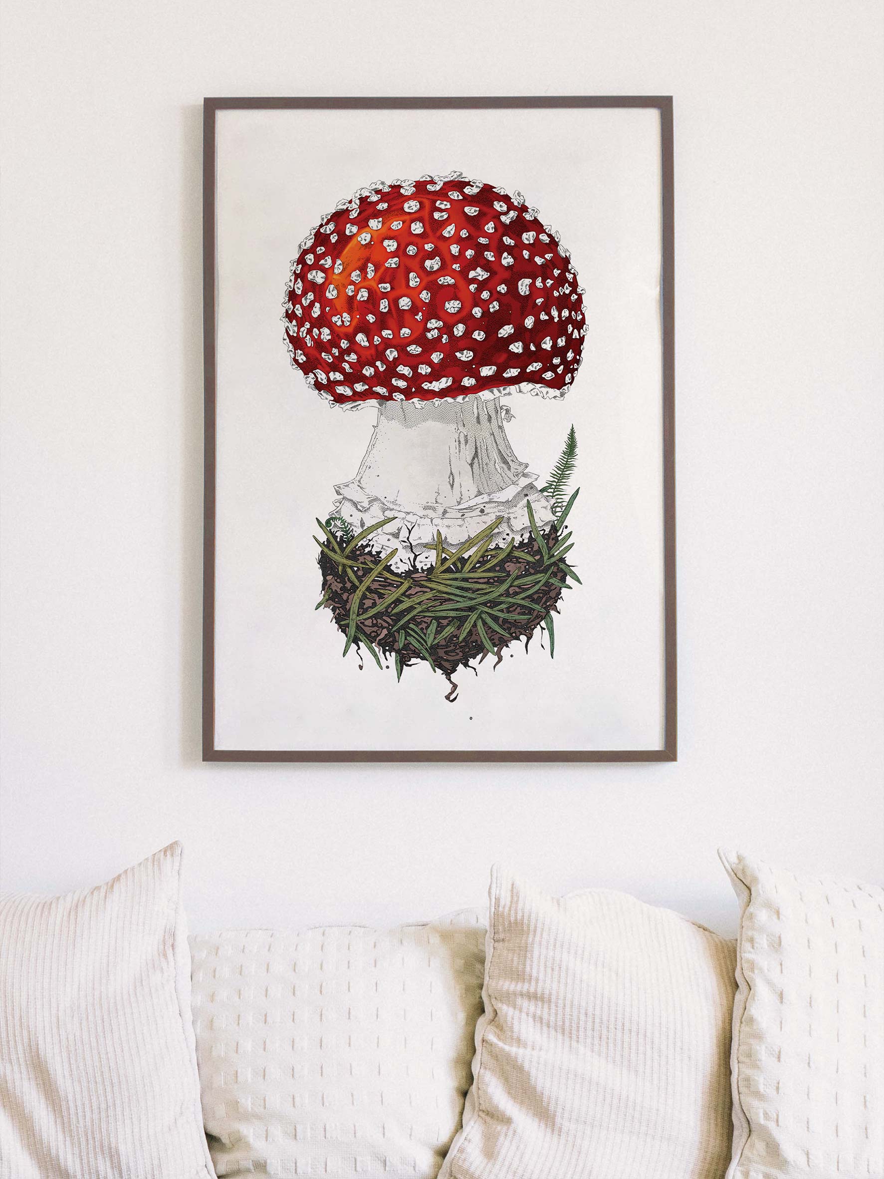 The Mushroom - Fine Art Print - Rolling Panda