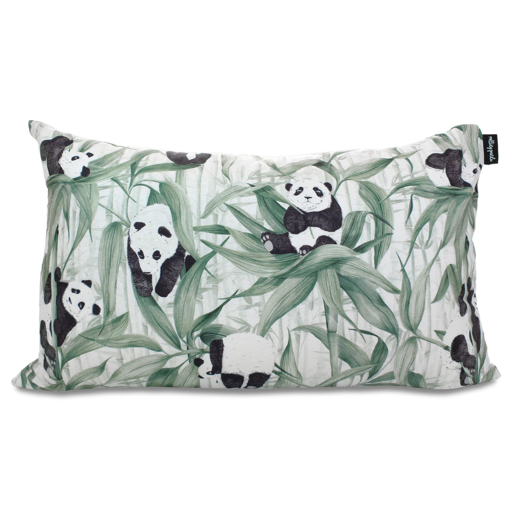 Panda Dreams Cotton Pillowcase - Rolling Panda