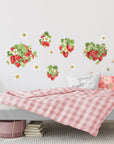 Strawberry Fields wall decal set - Rolling Panda